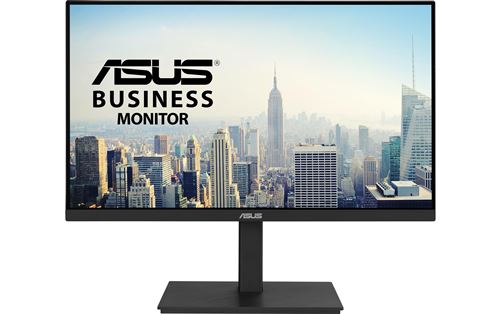 ASUS VA27ECPSN - Écran LED - 27" - 1920 x 1080 Full HD (1080p) @ 75 Hz - IPS - 300 cd/m² - 1000:1 - 5 ms - HDMI, DisplayPort, USB-C - haut-parleurs - noir