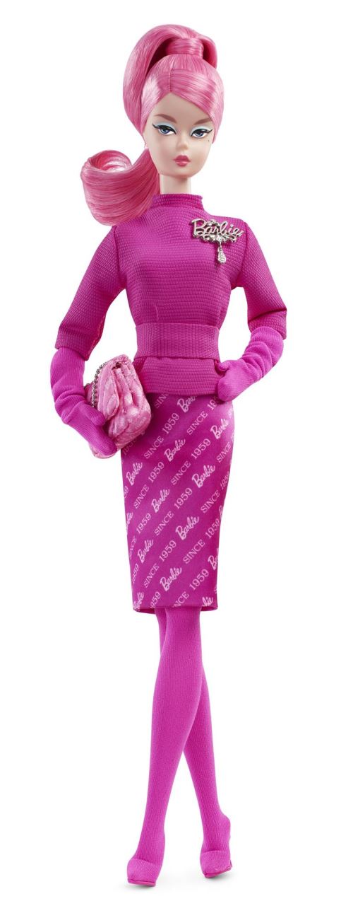 Poupée Barbie Collector Rose Fuchsia Poupée Achat prix fnac