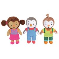 Jemini – Peluche T'choupi Baby Avec Doudou En Gaze – 15 + 19 Cm – Dès Naissance