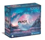 Puzzle Clementoni Peace Light Blue 500 pièces