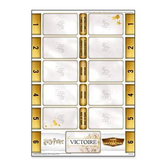 Jeu de cartes Battle Mat Harry Potter