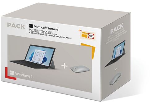 Pack PC Ultra-Portable Microsoft Surface Go 3 10.5\