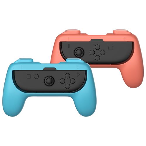 Poignée de contrôle Subsonic Duo Bleu Orange pour Nintendo Switch 2 et Nintendo Switch