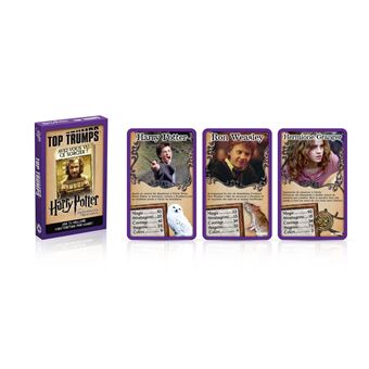 Coffret multi-jeux Top Trumps 3 en 1 Harry Potter Volume 1