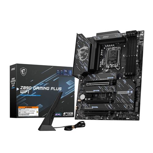 Carte mère MSI Z890 GAMING PLUS WIFI ATX Socket LGA 1851 Chipset Z890