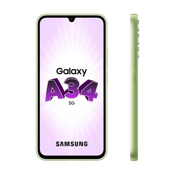 Smartphone Samsung Galaxy A34 6,6" 5G Nano SIM 128 Go Vert