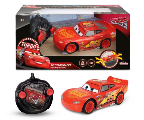 Véhicule Majorette Cars 3 RC 1/24 Flash Mc Queen
