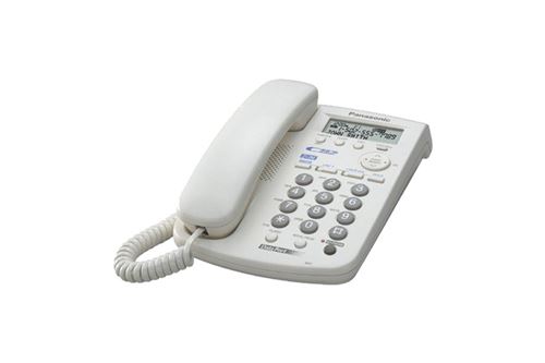 Panasonic KX-TSC11EX - Téléphone filaire avec ID d appelant - blanc