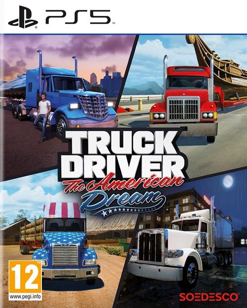 Pochette avant du jeu Truck Driver The American Dream PS5