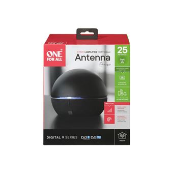 Antenne TV intérieure One for all SV9494 5G Noir