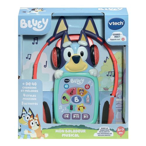 Jeu Électronique Vtech Bluey Mon Baladeur Musical