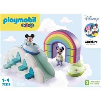 Playmobil 1.2.3. 71319 Maison des nuages de Mickey et Minnie