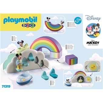 Playmobil 1.2.3. 71319 Maison des nuages de Mickey et Minnie