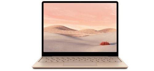 PC Ultra-Portable Microsoft Surface Laptop Go 12.4" Ecran tactile Intel Core i5 8 Go RAM 256 Go SSD Or