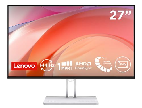 Lenovo L27-45 - Ecran PC - 27 Pouces - Full HD - 144Hz - 1ms - Image 4