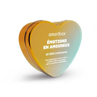 Coffret Smartbox En Amoureux - City Trip Émotion (valeur 199,90€) - Idée Cadeau