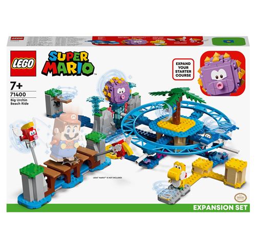 LEGO® Super Mario™ 71400 Ensemble d’extension La plage du Maxi-Oursin
