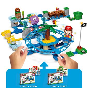LEGO® Super Mario™ 71400 Ensemble d’extension La plage du Maxi-Oursin
