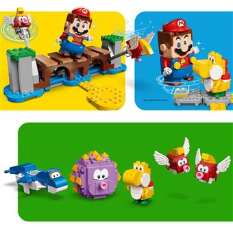 LEGO® Super Mario™ 71400 Ensemble d’extension La plage du Maxi-Oursin