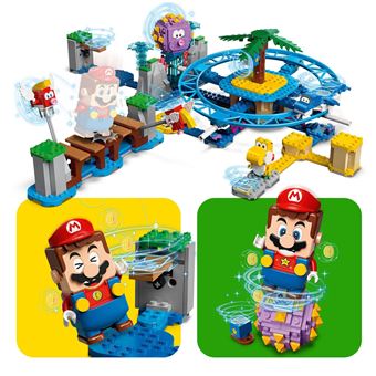 LEGO® Super Mario™ 71400 Ensemble d’extension La plage du Maxi-Oursin