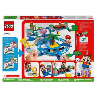 LEGO® Super Mario™ 71400 Ensemble d’extension La plage du Maxi-Oursin