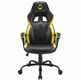 Chaise gaming Subsonic Original Batman Noir et Jaune