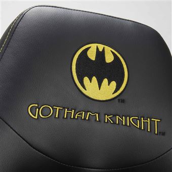 Chaise gaming Subsonic Original Batman Noir et Jaune