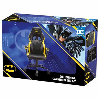 Chaise gaming Subsonic Original Batman Noir et Jaune