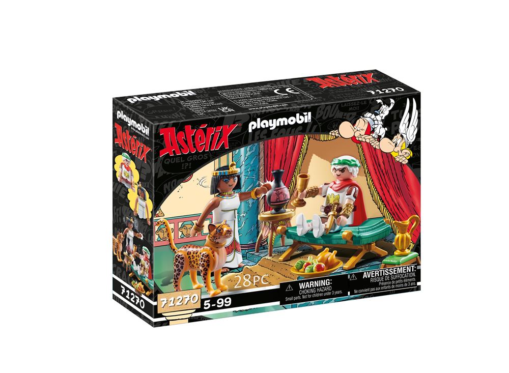 Playmobil Astérix 71270 César et Cléopâtre - 1
