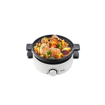 Mijoteur Simeo Tajine TGC680 1000 W Blanc et Noir