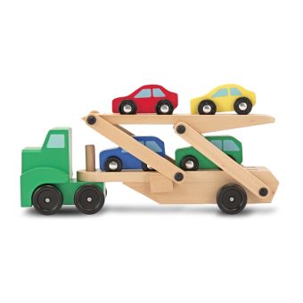 Camion dépliable porte 4 voitures Melissa et Doug - 1