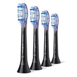Brossettes dentaires Philips Sonicare HX9054/88 Lot de 4 Têtes de brosse à dents standard Noir