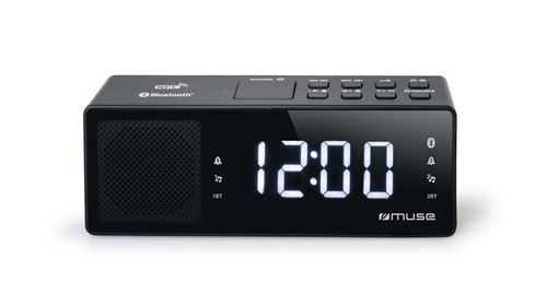Radio-réveil PLL FM Bluetooth Muse M-172 BT Noir