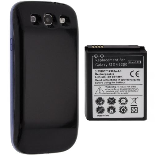Batterie 3500mAh + Cache pour Galaxy S3
