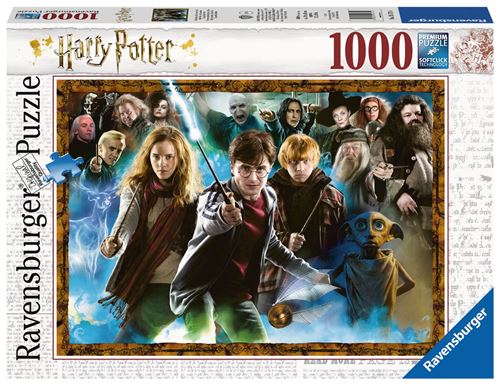 Puzzle 1000 Pièces Ravensburger Harry Potter Et Les Sorciers