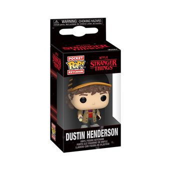 Funko Pop Keychain Stranger Things S5 Dustin Henderson Figur - Schlüsselanhänger - 1