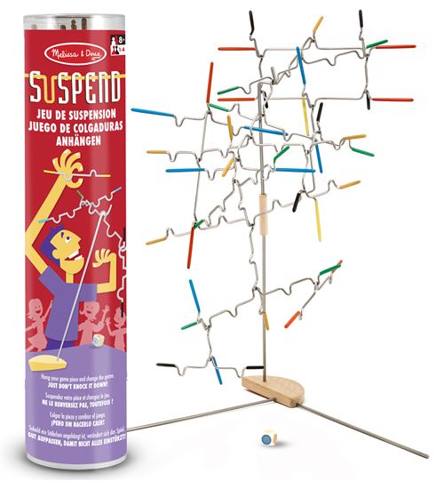 Acheter Jeu de société Melissa et Doug Suspend État correct - 11,98 € Jeu de société Melissa et Doug Suspend État correct - Melissa & Doug reconditionné disponible sur Fnac