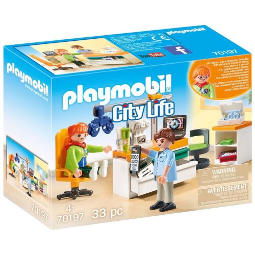 Playmobil City Life 70197 Cabinet D'Ophtalmologie