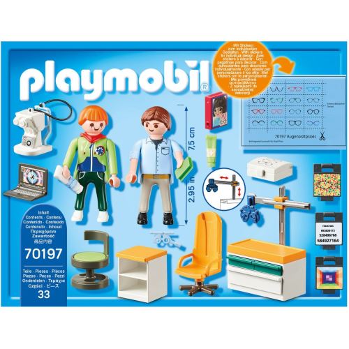 Playmobil - Médecin et Patient - 70079 + Hôpital Aménagé - 70190 :  : Jeux et Jouets