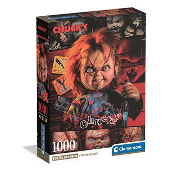 Puzzle Compact 1000 pièces Clementoni Chucky - 1