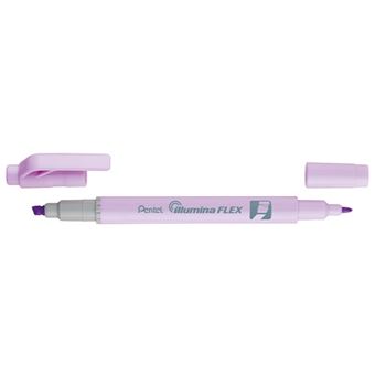 Surligneur bi-pointe Pentel Violet Pastel