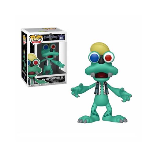 KINGDOM HEARTS 3-BOBBLE HEAD POP N°409-GOOFY MONSTERS INC.