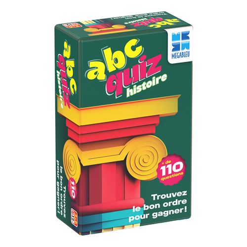 Jeu de culture générale Megableu Abc Quiz Histoire - Megableu