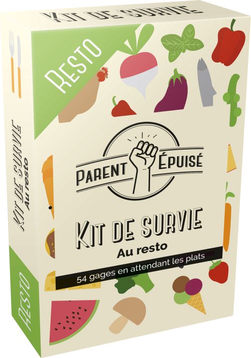 Mini Kit de survie du parent épuisé : Au resto Funomenum