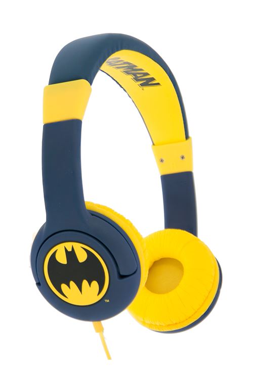 Casque audio avec fil Otl Junior Batman Caped Crusade Bleu et jaune