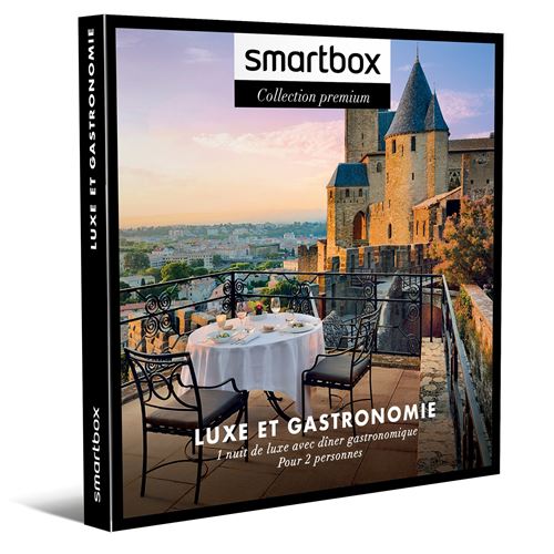 Coffret cadeau SmartBox Luxe et gastronomie