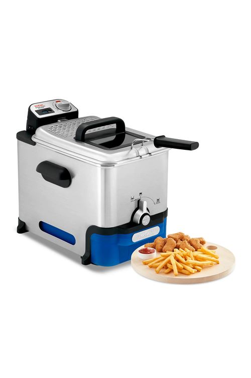 Friteuse Semi-Professionnelle Tefal Oleoclean 3,5L Fr804015 Inox Reconditionné