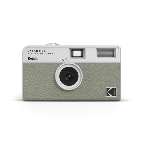 Appareil Photo Argentique Demi-Format Kodak Ekta H35 35Mm Noir Sauge Réutilisable