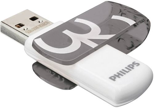 Philips VIVID Clé USB 32 GB gris FM32FD05B/00 USB 2.0