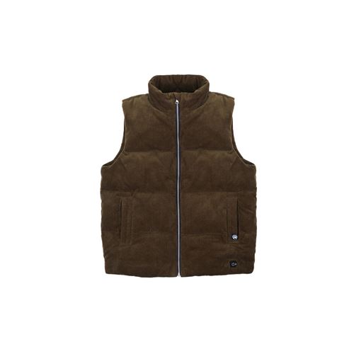 Nature Et Découvertes Gilet Chauffant En Velour Taille L Marron Et Bleu